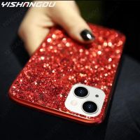 【16- digits】เคสแวววาวเพชรแวววาวสำหรับ iPhone 13 12 11 Pro Max 13 12 Mini XS X XR 7 8 Plus SE 2020 Rhinestone Soft TPU Case Cover