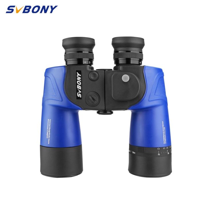 กล้องส่องทางไกลใน-sa201-svbony-7x50มีเข็มทิศเรนจ์ไฟเดอร์กันหมอกเลนส์ปริซึม-bak4กำลังสูงกันน้ำ