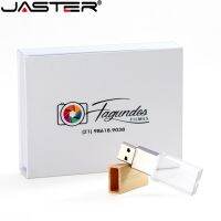 JASTER USB 2.0 New Custom LOGO di Cristallo di Memoria Flash Drive con Scatola Regalo 4GB 8GB 16GB32GB64GB usb flash drive cute