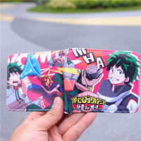 My Hero Academia DEKU KATSUKI Todoroki Ochaco All Might Coin PU Leather Wallet Purse Bag Holder Layer Cool Hot 4style