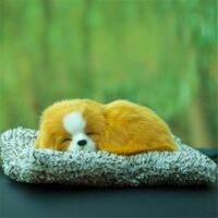 【A Great】 LovelyAnimal Doll Plush Sleeping Catswith Sound KidsBirthdayDoll Decorations Stuffed Toy