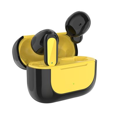 （Orange home earphone cover）E60 TWS หูฟังบลูทูธ5.2หูฟังไร้สายแบบเล็ก,หูฟังเสียงเบสหูฟังเอียร์บัด Hi-Fi สำหรับกีฬาชุดหูฟังพร้อมไมโครโฟนสเตอริโอเล่นเกมสำหรับ IOS Android