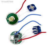 ﺴ♦  22mm Stepless Dimming Driver Board Side Middle Switch Micro USB Charge Low Voltage Protection For T6 U2 L2 LED Flashlight Torch