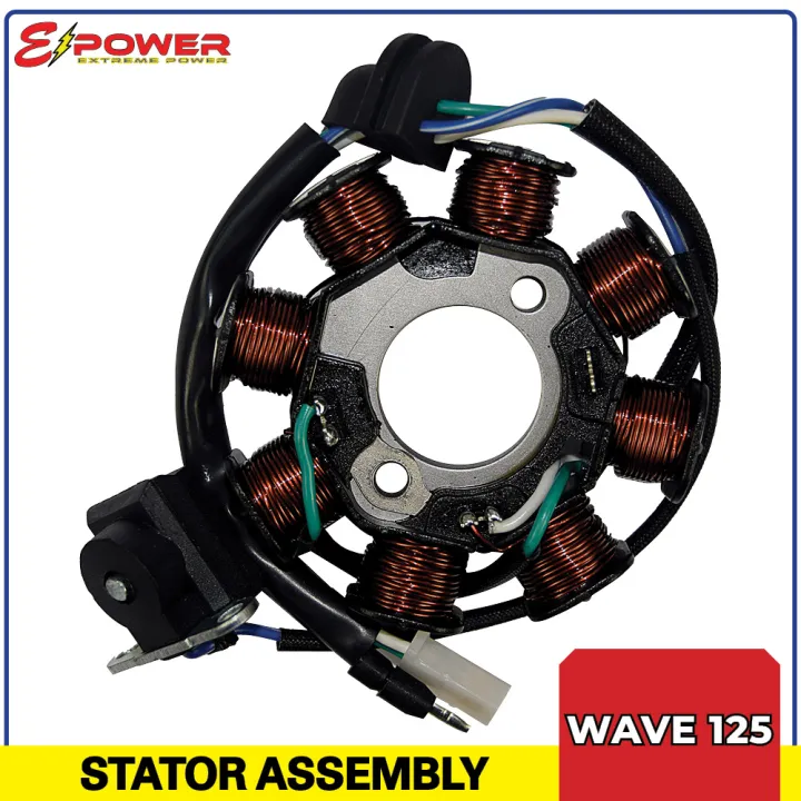 EPower Stator Coil Assembly for Honda Wave 125, XRM 125
