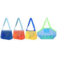 4 Pcs Beach Toys Shell Bags Beach Bag for Kids,Mesh Beach Bags Kids Seashell Mesh Bag for Storage Snacks or Toys