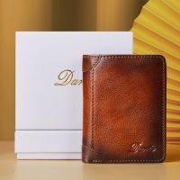 ZZOOI New Brand Mens Wallet Made of Leather Mini Coin Purse Money Clip Anti-theft Swipe Small Passport Cover Bag Free Shipping