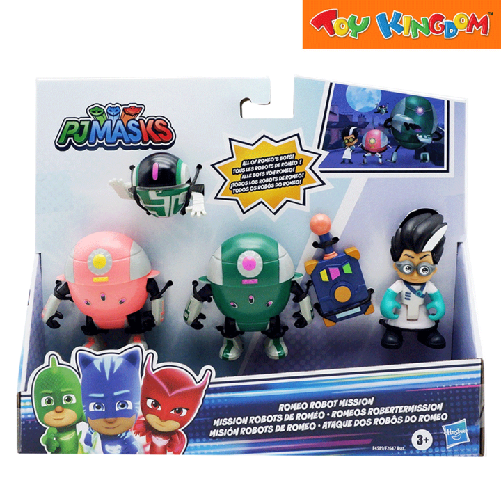 PJ Masks Romeo Robot Mission 4 Pack Action Figures | Lazada PH