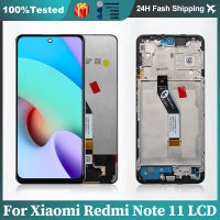 6.6 "จอแอลซีดีต้นฉบับสำหรับ Xiaomi R Edmi หมายเหตุ11เวอร์ชั่นจีนแสดงหน้าจอสัมผัส Digitizer สมัชชาเปลี่ยน21091116AC จอแอลซีดี