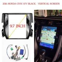 9.7 inch Fasxia Car Audio Frame Car Radio Fasciagps navigation fascia panel is suitable HONDA CIVIC 2016