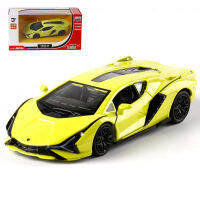 1:36 Lamborghini Lightning กีฬารถรุ่น Alloy Boomerang ของเล่นเด็กรถโลหะจำลองวันเกิด Present