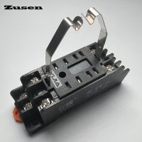 Zusen Yj2n-Gs คอยล์5a ขนาดเล็ก220V Dc 12V 24V รีเลย์พลังงานต่ำ2กลุ่ม8พินพร้อมไฟ