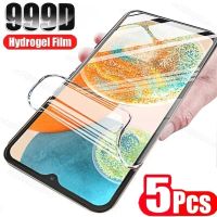 5PCS Hydrogel Film for Samsung Galaxy M04 M14 M54 M34 5G Screen Protector M53 M33 M23 M13 4G M52 M32 M12 Screen Protectors