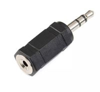 Audio Stereo Headphones Jack Adapter 2.5mm. Female to 3.5mm. Male