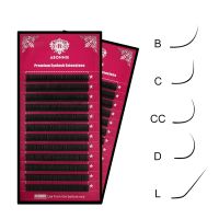 Abonnie B/C/CC/D/L Curl Classic Individual Eyelashes Extensions Fluffy Volume Lashes Supply All Size Cilios L