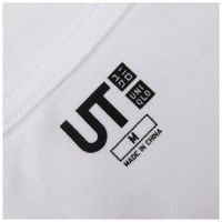 Uniqlo เสื้อยืดแขนสั้นพิมพ์ลายสําหรับผู้ชายและผู้หญิง ( Ut ) Hokusai Color 434376