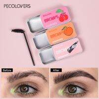 PECOLOVERS Eyebrow Styling Soap Wax Eyebrow Gel 3D Wild Eyebrow Enhancers Transparent Waterproof Long Lasting Eyebrow Makeup