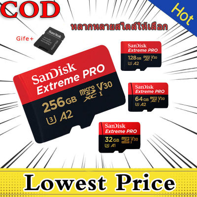 **พร้อมส่ง**SanDisk MicroSDHC A2 Class10 ความเร็ว 170MB/s เมมโมรี่การ์ด128gb เมมโมรี่การ์ดแท้ sd card 32 เมมโทรศัพท์ sd card 256gb ของแท้ เมมโมรี่การ์ด64 เมมโมรี่การ์ด แซนดิส ใส่แท็บเล็ต โทรศัพท์ กล้องวงจรปิด กล้องติดรถยนต์