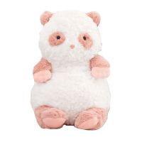 Sitting Panda Plush Stuffed Panda Plush Toy Pink Panda Plushie Stuffed Pillow Sleeping Toy Comfort Toy Pleasing Toy