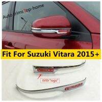 SKOOOOOOOOOODDDAAAA อุปกรณ์เสริมโครเมี่ยมสำหรับ Suzuki Vitara 2015 - 2022 ABS กระจกมองหลังตกแต่งแท่งขัดฝาครอบป้องกันภายนอกชุดอุปกรณ์ตกแต่ง