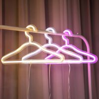 Led Neon Light Hanger Neon Sign light Neon Lamp USB for Store Room Home Party Wedding Decoration Christmas Gift Wall Decor Night Lights