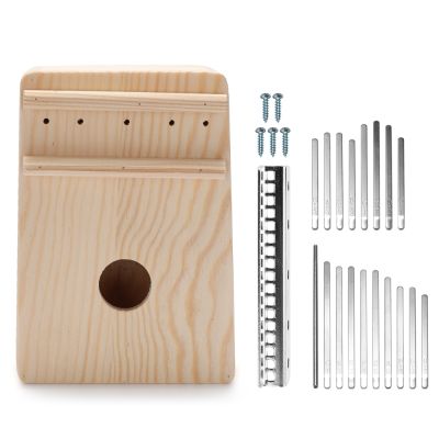 【YF】 17 Keys Kalimba 10 keys finger Thumb Assembly Wood Musical Instrument Gifts