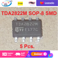 5 Pcs.TDA2822M TDA2822 TDA 2822 M SOP-8 SMD READY IC TDA2822M TDA2822 SMD SOP-8 LOW VOLTAGE STEREO POWER AMPLIFIER