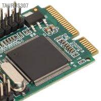 Taurus307 การ์ดต่อขยาย Mini Pcie Combo Serial 6Gbs 2 Rs 232 พอร์ต 1 Dp25 Pin Pci Express เป็นเครื่องพิมพ์ Lpt