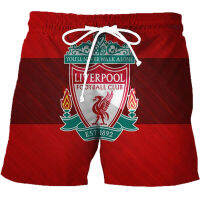 Liverpool Quick Dry beach shorts mens fashion printed Boardshorts sports swimming shorts loose plus size five-point pants 27