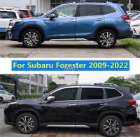 คิ้วกันสาดกระจกรถยนต์สไตล์ใหม่สำหรับ Subaru Forester (ถิ่นทุรกันดาร) 2009-2022 Vent กันสาดคิ้วกันฝน ABS รับประกันแสงอาทิตย์ควันฝาครอบป้องกัน