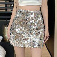 [COD] sequin fashion large short for women skirts korean clothes