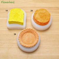 Bread Mousse Chocolate Cake Tart Silicone Mold DIY Candle Molds for Candle Making Supplies Soap Resin Mold Cake Decorating Tools Bread  Cake Cookie Ac