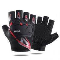 ◕❇✕ ขี่จักรยานถุงมือ Half Finger Breathable MTB จักรยานถุงมือลื่นถุงมือรถจักรยานยนต์ผู้ชายผู้หญิงกลางแจ้งยุทธวิธี Guantes Mittens