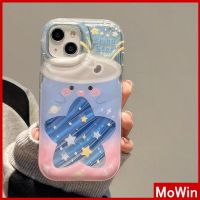 Mowin - เข้ากันได้สำหรับ เคสไอโฟน เคสไอโฟน11 เคส iphone 11 เคสระลอกน้ำเลเซอร์ใส เคสนิ่ม TPU กันกระแทก เครื่องดื่มสตาร์โรแมนติกน่ารัก Compatible with iPhone 13 Pro max 12 Pro Max 11 xr xs max 7 8Plus