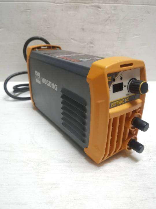 ตู้เชื่อมไฟฟ้า-inverter-140a-hugong-รุ่น-extreme-140a-iii-รับประกัน-2ปีเต็ม-มีใบกำกับภาษี