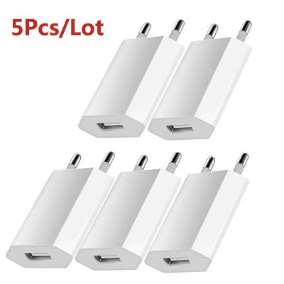 5Pcs/Lot USB Cable Wall Travel Charger Power Adapter USB C Cable EU Plug For iPhone 13 12 Mini 11 Pro MAX Data Shipping Charger