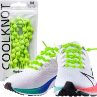 COOLKNOT elastic shoelaces high-end elastic double spandex made shoelaces Golf/sports shoes shoelaces