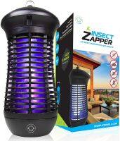 18W UVA Mosquito Killer Bulb 4000V High Powered Electric Mosquito Zapper, Fly, Mosquito Trap with 1,500 Sq Feet Range