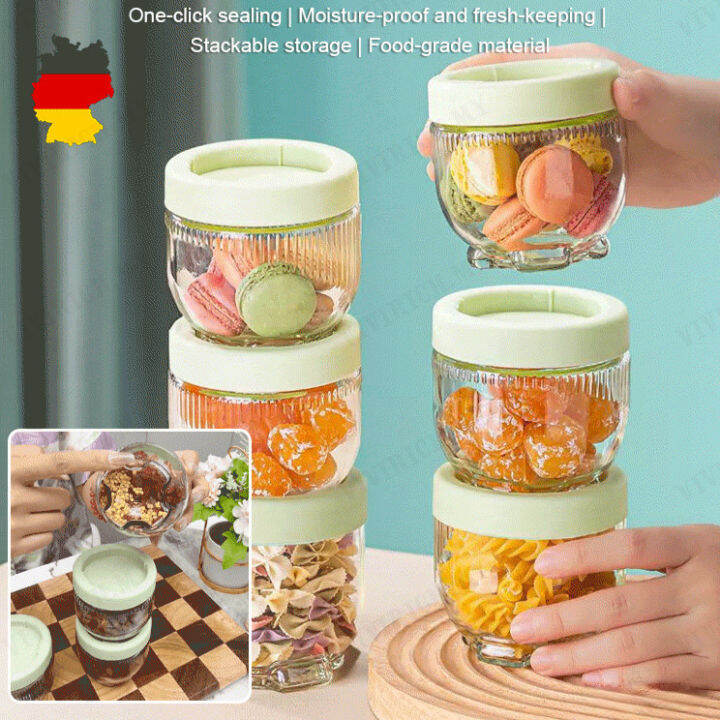 viviking FoodGrade Sealed Container for Storing Grains Tea and Coffee