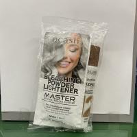 Dcash bleaching powder lightener ดีแคชเพาเดอร์ ไลท์เทนเนอร์ พัฒนาการอีกขั้นของการฟอกสีผม และทำไฮไลท์ ให้สีผมเด่นชัด เส้นผมดูเงางาม สีขาว white