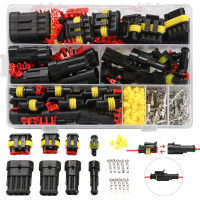 708pcs HID Waterproof Connectors 1234 Pin 26 Sets Car Electrical Wire Connector Plug Truck Harness 300V 12A Set 352 Pack Kit