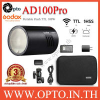 AD100Pro Godox Flash Portable TTL HSS แฟลชพกพาAD100 Pro-ประกันศูนย์ Godox(opto)