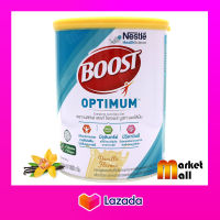 Boost Optimum บูสท์ ออปติมัม 800g(1 กระป๋อง) Nestle เนสท์เล่ อาหารเสริม อาหารสูตรครบถ้วน นมผง นมผู้ป่วยพักฟื้น เวย์โปรตีน ไฟเบอร์ Nutrition