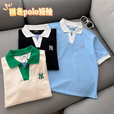 2023 Summer Ml New Simple And Versatile Color Matching, Female Short-Sleeved Polo Shirt 041501