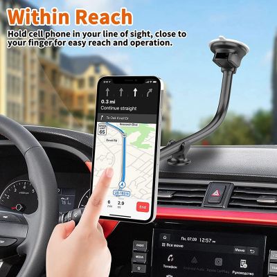 Flexible Car Phone Holder Mount Dashboard Window Holder with Sticky Gel Pad Truck