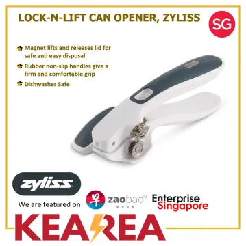 Lock and Lift Can Opener Green Zyliss