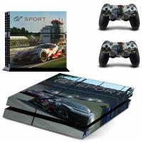 สติกเกอร์ PS4แนวสปอร์ตแกรนทัวริสโม GT Play Station 4 Skin PS 4ฝาครอบสติกเกอร์รูปลอกสำหรับคอนโซลและแผงควบคุมเกม PlayStation 4 PS4