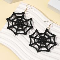 【YF】✤✑▩  Hollow Web Drop Pendant Earrings Wood Statement Aretes Jewelry Brincos