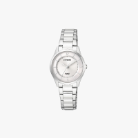 Citizen นาฬิกาข้อมือผู้หญิง [ประกันร้าน] CITIZEN นาฬิกาข้อมือผู้หญิง รุ่น AQ Mid White Dial Silver รุ่น ER0201-81A