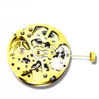 【YF】 27mm Watch Movement 17 Jewels Automatic Mechanical 2004 Adjustment Radiation Pattern 2 Time Zones