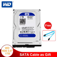 Western Digital 1TB Blue Hard Disk Desktop HDD Internal SATA Hard Disk Drive 3.5 7200 RPM 6Gbs 1TB Hard Drive HD for Computer